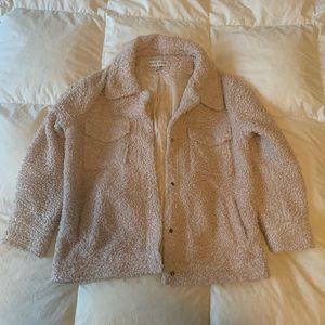 Shearling off-white jacket